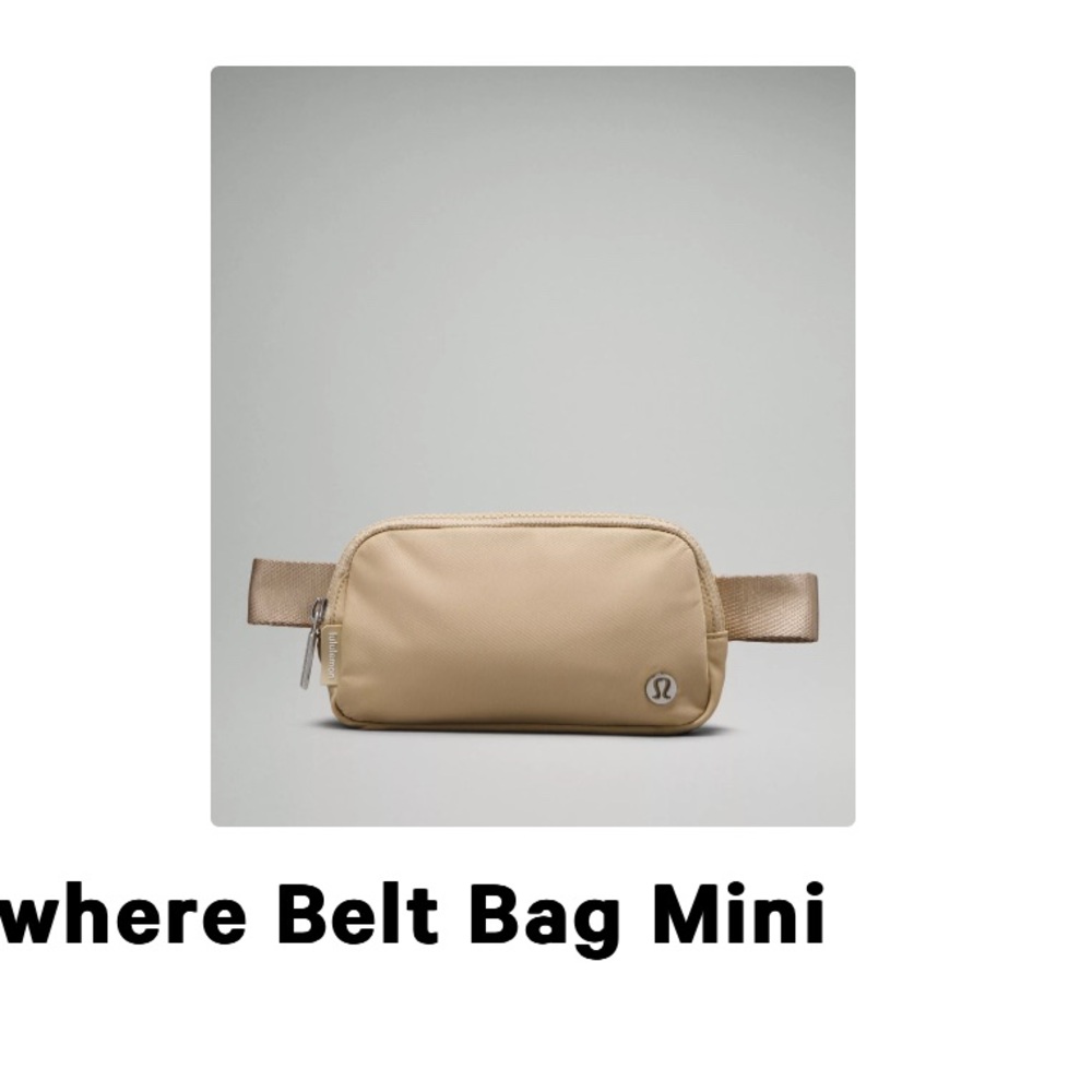 Lululemon Everywhere Mini Belt Bag